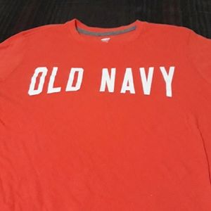 Orange Old Navy shirt